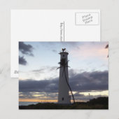 Carte Postale Phare sur Oahu Point (Devant / Derrière)