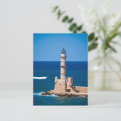 Carte Postale Phare vénitien sur la mer Bleue (Debout devant)