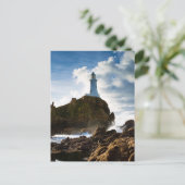 Carte Postale Phares | La Corbière Îles Anglo-Normandes (Debout devant)