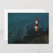 Carte Postale Phares | Phare de Beachy Head Angleterre (Devant / Derrière)
