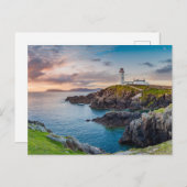 Carte Postale Phares | Phare de Fanad Head Irlande (Devant / Derrière)
