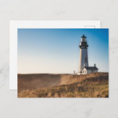 Carte Postale Phares | Phare de Yaquina Head Oregon (Devant / Derrière)