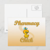 Carte Postale Pharmacie Chick (Devant / Derrière)