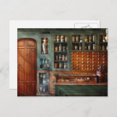 Carte Postale Pharmacie - Médecine - Produits pharmaceutiques (Devant / Derrière)