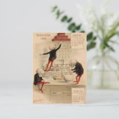 Carte Postale Pharmacie squelettique (Debout devant)