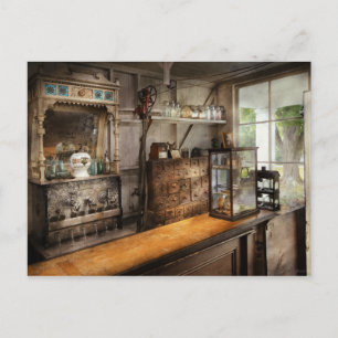 Carte Postale Pharmacie - tonique de santé