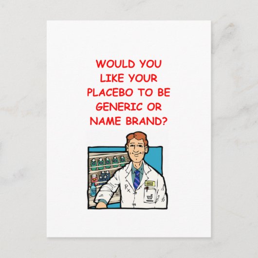 Carte Postale pharmacien (Devant)