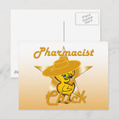 Carte Postale Pharmacien Chick #10 (Devant / Derrière)