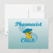 Carte Postale Pharmacien Chick #3 (Devant / Derrière)