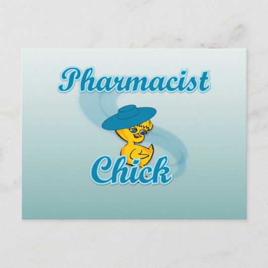 Carte Postale Pharmacien Chick #3 (Devant)