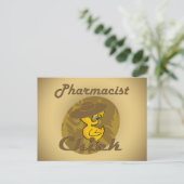 Carte Postale Pharmacien Chick #6 (Debout devant)