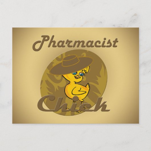 Carte Postale Pharmacien Chick #6 (Devant)