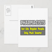 Carte Postale Pharmaciens... (Devant / Derrière)