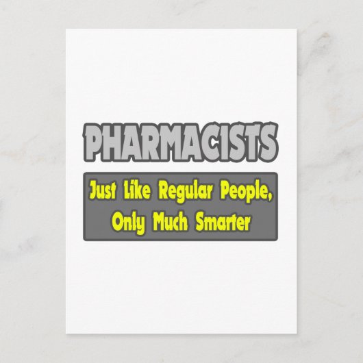 Carte Postale Pharmaciens... (Devant)