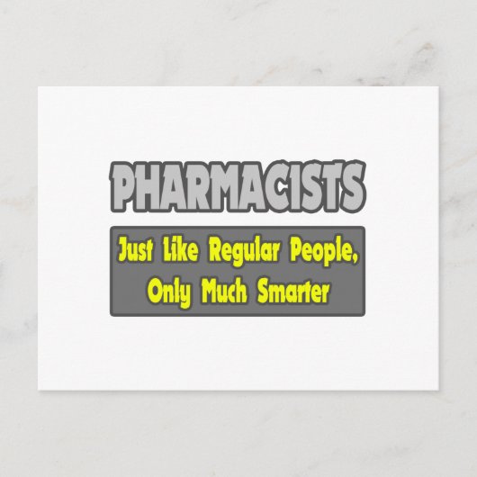 Carte Postale Pharmaciens... (Devant)