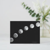 Carte Postale Phases de la lune (Debout devant)