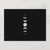 Carte Postale Phases de lune (Devant)