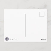 Carte Postale Phasques de l'évitement Spacecat (Dos)