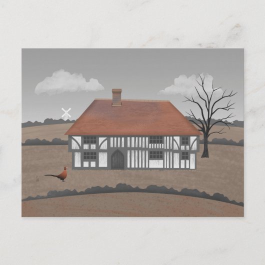 Carte Postale Pheasant Farmhouse (Devant)