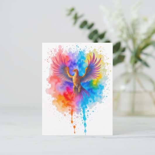 Carte Postale Phénix (Debout devant)