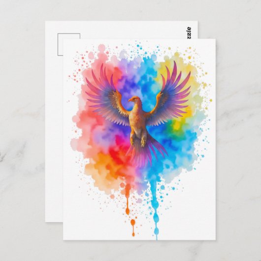 Carte Postale Phénix (Devant / Derrière)