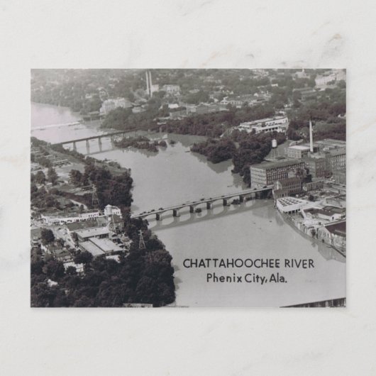 Carte Postale Phenix City Alabama (Devant)