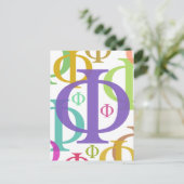 Carte Postale Phi (Debout devant)