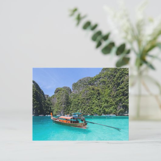 Carte Postale Phi Phi Lay Island Phuket Thaïlande (Debout devant)