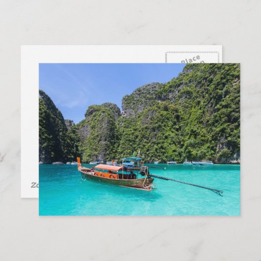 Carte Postale Phi Phi Lay Island Phuket Thaïlande (Devant / Derrière)