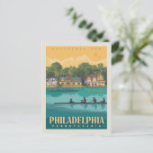 Carte Postale Philadelphia, PA | Boathouse Row (Debout devant)