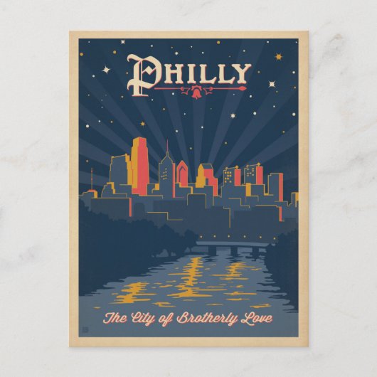 Carte Postale Philadelphie (Devant)