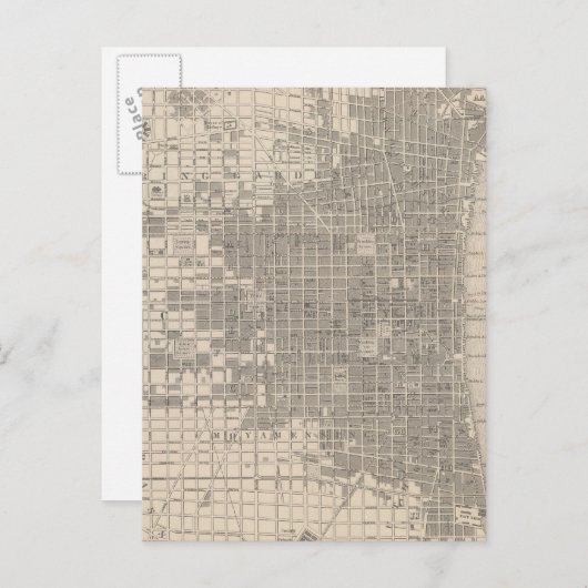 Carte Postale Philadelphie (Devant / Derrière)