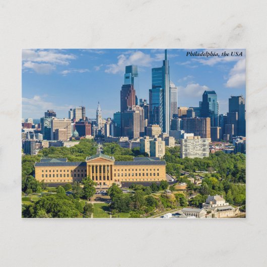 Carte postale Philadelphie (Devant)