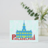 Carte Postale Philadelphie (Debout devant)