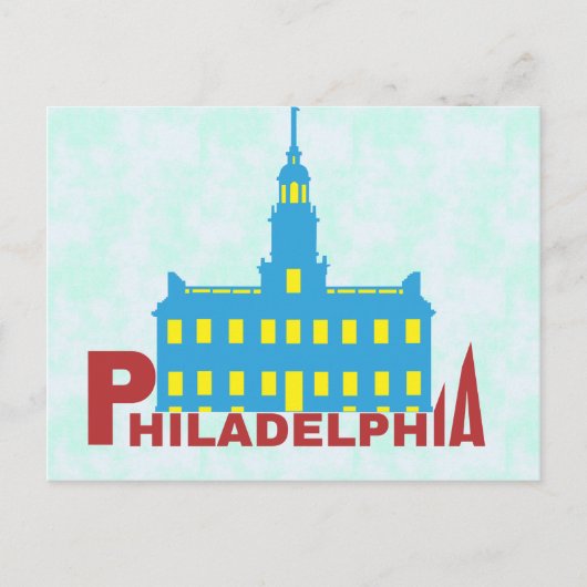 Carte Postale Philadelphie (Devant)