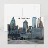 Carte Postale Philadelphie (Devant / Derrière)