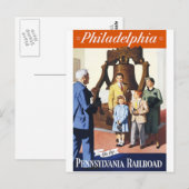 Carte Postale Philadelphie (Devant / Derrière)