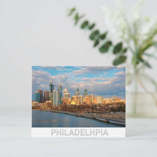 Carte Postale Philadelphie (Debout devant)
