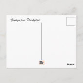 Carte postale Philadelphie (Dos)