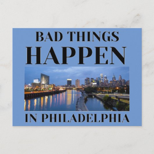 Carte Postale Philadelphie (Devant)