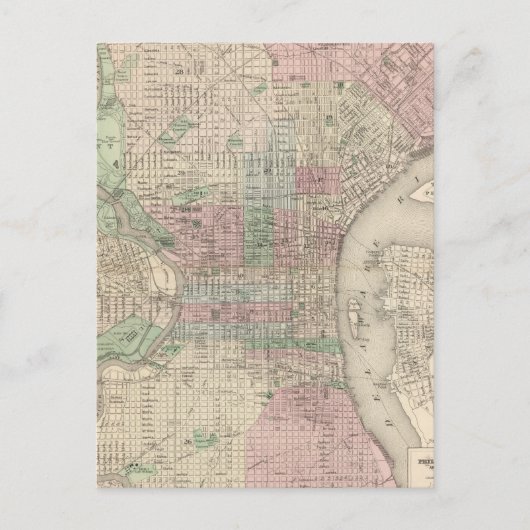 Carte Postale Philadelphie 3 (Devant)