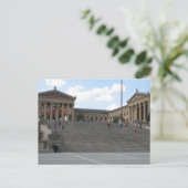 Carte Postale Philadelphie Art Museum 2 (Debout devant)