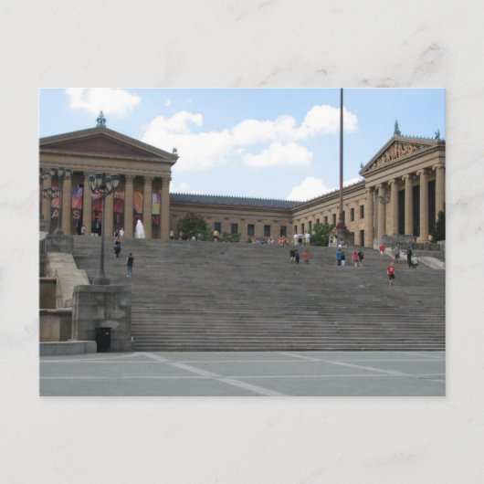 Carte Postale Philadelphie Art Museum 2 (Devant)