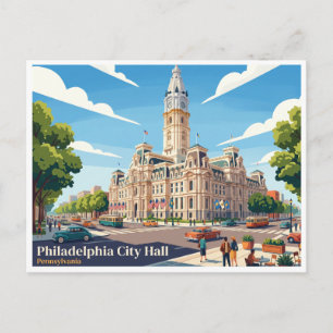 Carte Postale Philadelphie City Hall Pennsylvanie