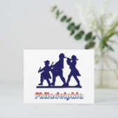 Carte Postale Philadelphie coloniale (Debout devant)