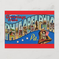 Philadelphie couleur vintage
