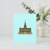 Carte Postale Philadelphie cyrillique 1 (Debout devant)
