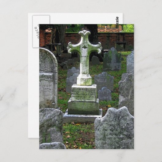Carte Postale Philadelphie Graveyard CB (Devant / Derrière)