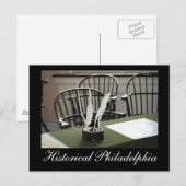 Carte Postale Philadelphie historique (Devant / Derrière)