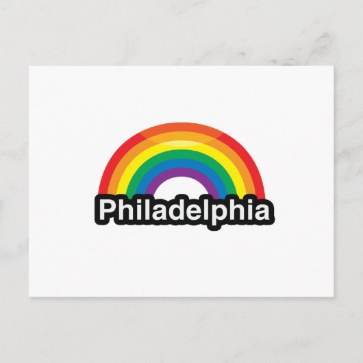Carte Postale PHILADELPHIE LGBT PRIDE RAINBOW -.png (Devant)